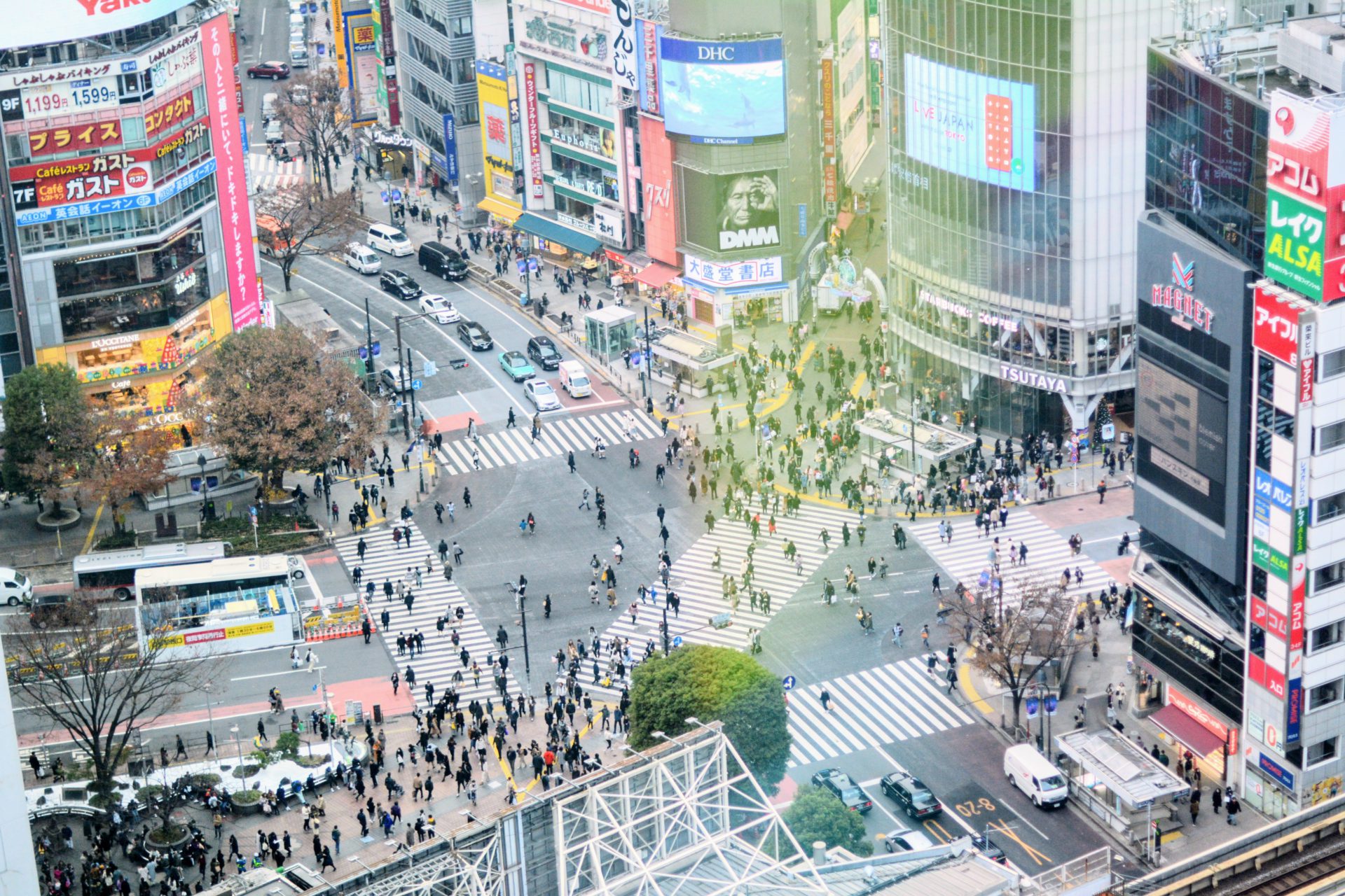 足利市 渋谷スクランブル交差点 のセットが撮影所としてオープンしたって 栃木つーしん 栃木通信