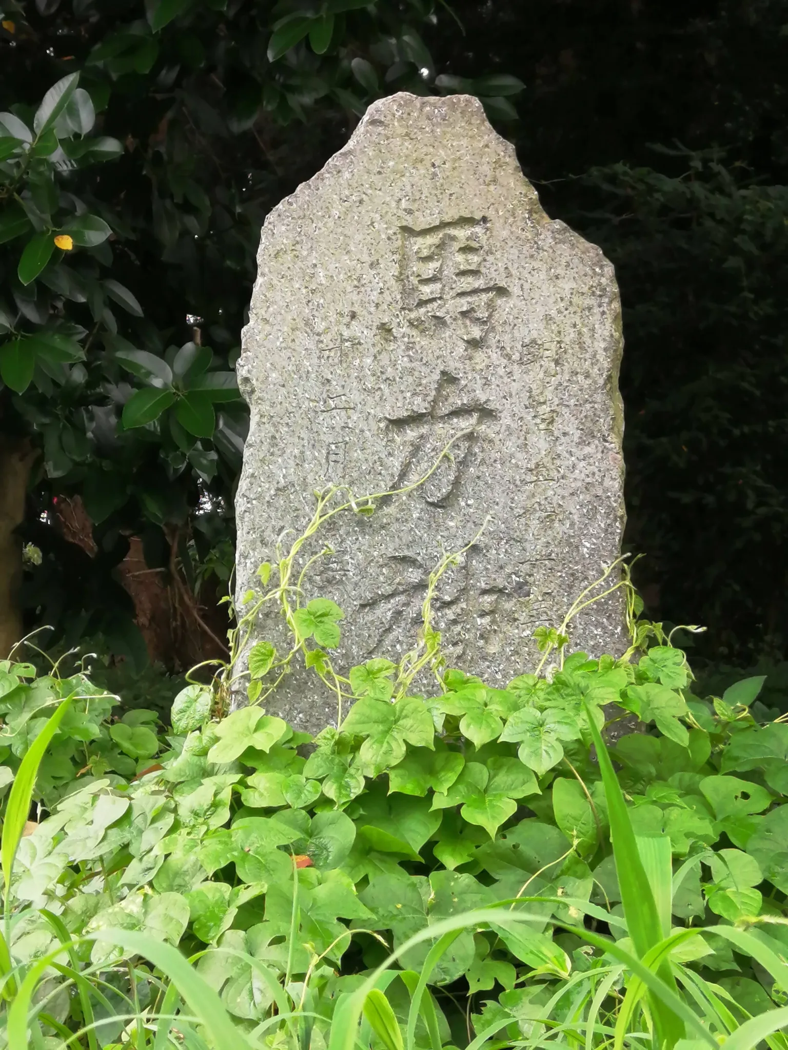 「馬力神」と刻まれた石碑、栃木・宮城・茨城のみに点在